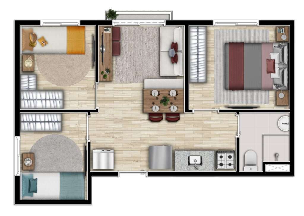 Planta Final 3 dorm.