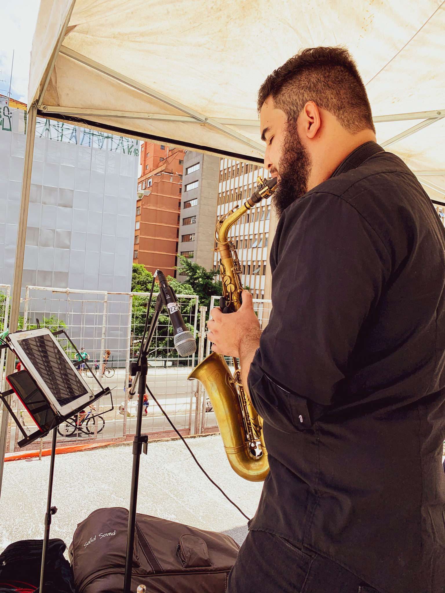 Jazz na laje no BemViver Marquês de Itú