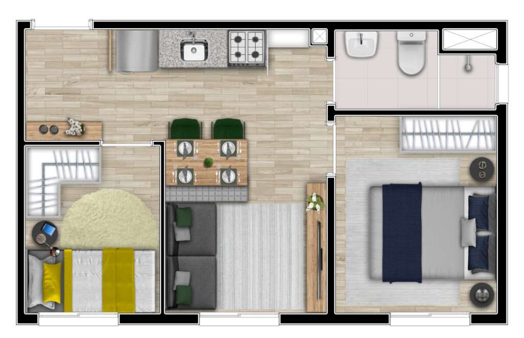 Planta 2 dorms