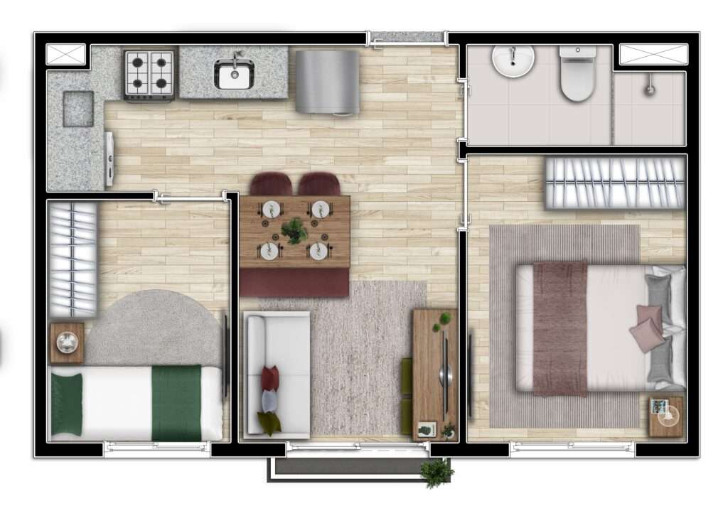 Planta final 2 dorms