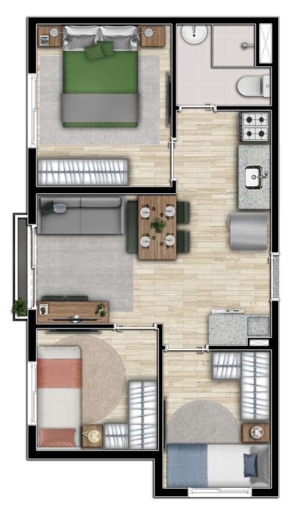 Planta final 3 dorms