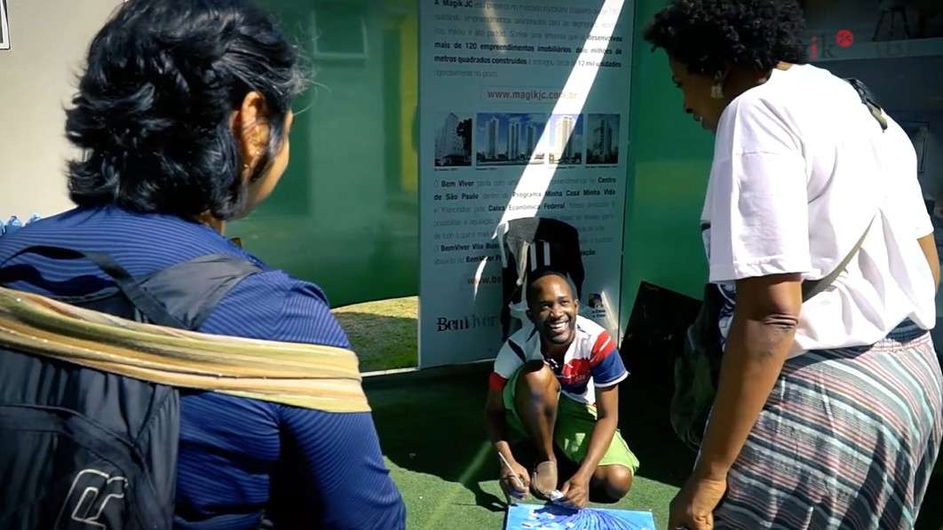 Bazar Étnico no terreno do Bem Viver 9 de Julho