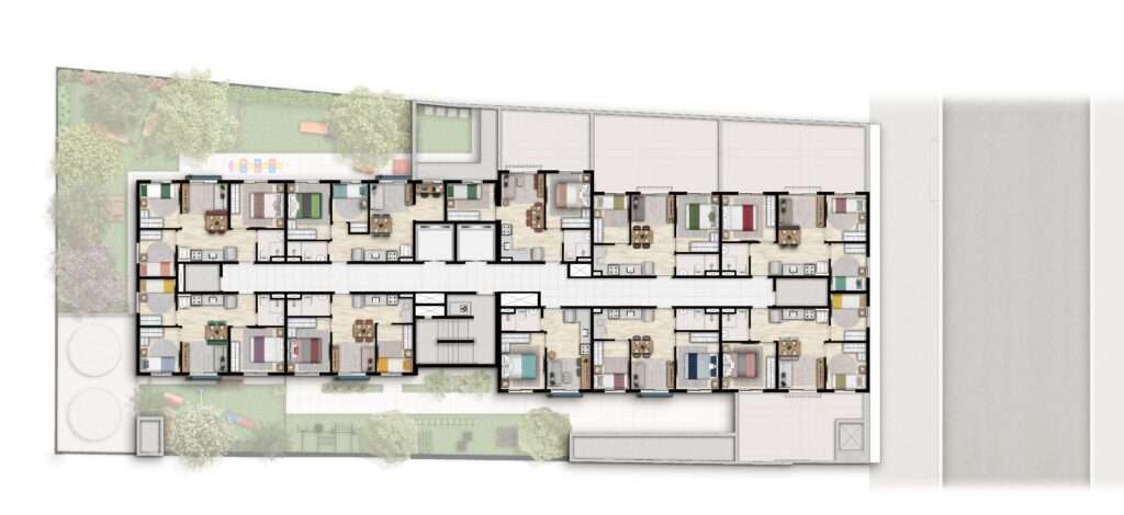 Planta Tipo 1 a 8