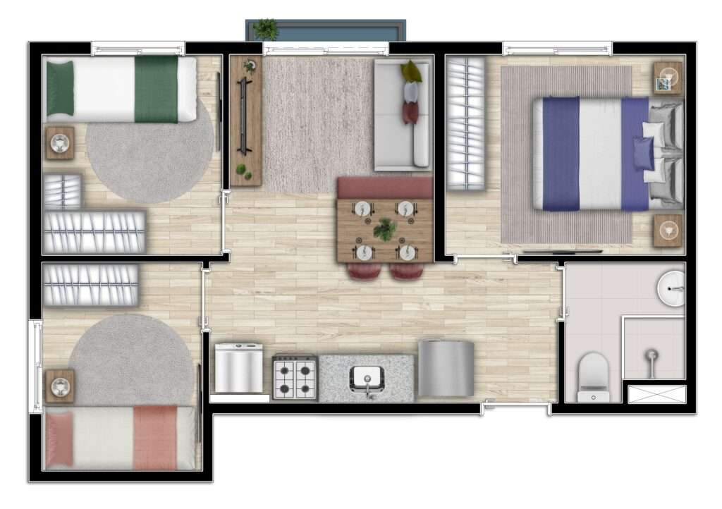 Planta 3 dorms